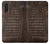 S2850 Brown Skin Alligator Graphic Printed Case For LG Velvet