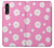 S3500 Pink Floral Pattern Case For LG Velvet S3500 Pink Floral Pattern Case For LG Velvet