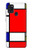 S0157 Composition Red Blue Yellow Case For Samsung Galaxy A21s