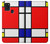 S0157 Composition Red Blue Yellow Case For Samsung Galaxy A21s