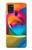 S1671 Rainbow Colorful Rose Case For Samsung Galaxy A21s