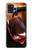 S2396 Red Wine Bottle And Glass Case For Samsung Galaxy A21s