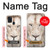 S2399 White Lion Face Case For Samsung Galaxy A21s