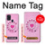 S2847 Pink Retro Rotary Phone Case For Samsung Galaxy A21s
