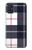 S3452 Plaid Fabric Pattern Case For Samsung Galaxy A51 5G