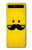 S1145 Yellow Mustache Sun Case For Samsung Galaxy Z Flip 5G