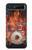 S1431 Skull Drum Fire Rock Case For Samsung Galaxy Z Flip 5G