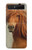 S1595 Beautiful Brown Horse Case For Samsung Galaxy Z Flip 5G