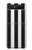 S2297 Black and White Vertical Stripes Case For Samsung Galaxy Z Flip 5G