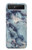 S2689 Blue Marble Texture Graphic Printed Case For Samsung Galaxy Z Flip 5G