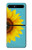 S3039 Vintage Sunflower Blue Case For Samsung Galaxy Z Flip 5G