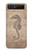 S3214 Seahorse Skeleton Fossil Case For Samsung Galaxy Z Flip 5G