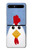 S3254 Chicken Cartoon Case For Samsung Galaxy Z Flip 5G S3254 Chicken Cartoon Case For Samsung Galaxy Z Flip 5G