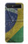 S3297 Brazil Flag Vintage Football Graphic Case For Samsung Galaxy Z Flip 5G