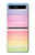 S3507 Colorful Rainbow Pastel Case For Samsung Galaxy Z Flip 5G