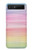 S3507 Colorful Rainbow Pastel Case For Samsung Galaxy Z Flip 5G