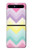 S3514 Rainbow Zigzag Case For Samsung Galaxy Z Flip 5G
