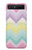 S3514 Rainbow Zigzag Case For Samsung Galaxy Z Flip 5G
