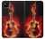 S0415 Fire Guitar Burn Case For Google Pixel 4a