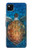 S1249 Blue Sea Turtle Case For Google Pixel 4a