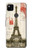 S2108 Eiffel Tower Paris Postcard Case For Google Pixel 4a