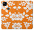 S2245 Hawaiian Hibiscus Orange Pattern Case For Google Pixel 4a