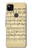 S2504 Vintage Music Sheet Case For Google Pixel 4a