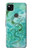 S2653 Dragon Green Turquoise Stone Graphic Case For Google Pixel 4a