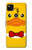 S2760 Yellow Duck Tuxedo Cartoon Case For Google Pixel 4a