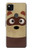 S2825 Cute Cartoon Raccoon Case For Google Pixel 4a