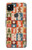 S2854 Cute Xmas Pattern Case For Google Pixel 4a