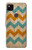 S3033 Vintage Wood Chevron Graphic Printed Case For Google Pixel 4a