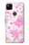 S3036 Pink Sweet Flower Flora Case For Google Pixel 4a