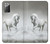 S0932 White Horse Case For Samsung Galaxy Note 20