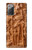 S1307 Fish Wood Carving Graphic Printed Case For Samsung Galaxy Note 20