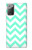 S1723 Mint Chevron Zigzag Case For Samsung Galaxy Note 20