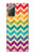 S2362 Rainbow Colorful Shavron Zig Zag Pattern Case For Samsung Galaxy Note 20