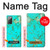 S2377 Turquoise Gemstone Texture Graphic Printed Case For Samsung Galaxy Note 20