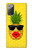 S2443 Funny Pineapple Sunglasses Kiss Case For Samsung Galaxy Note 20