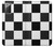 S2492 Black and White Check Case For Samsung Galaxy Note 20