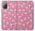 S2858 Pink Flamingo Pattern Case For Samsung Galaxy Note 20