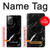 S2895 Black Marble Graphic Printed Case For Samsung Galaxy Note 20