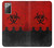 S2917 Biohazards Virus Red Alert Case For Samsung Galaxy Note 20