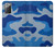 S2958 Army Blue Camo Camouflage Case For Samsung Galaxy Note 20