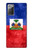 S3022 Haiti Flag Case For Samsung Galaxy Note 20