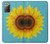 S3039 Vintage Sunflower Blue Case For Samsung Galaxy Note 20