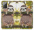 S3138 Cute Baby Sloth Paint Case For Samsung Galaxy Note 20