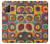 S3409 Squares Concentric Circles Case For Samsung Galaxy Note 20