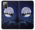 S3508 Xmas Santa Moon Case For Samsung Galaxy Note 20