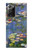 S0997 Claude Monet Water Lilies Case For Samsung Galaxy Note 20 Ultra, Ultra 5G